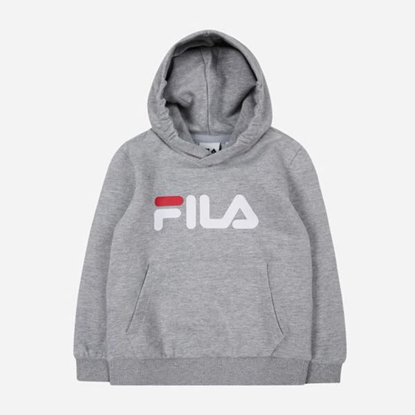 Fila Uno L/S Boy's Hoodies - Grey,NZ 567-87291